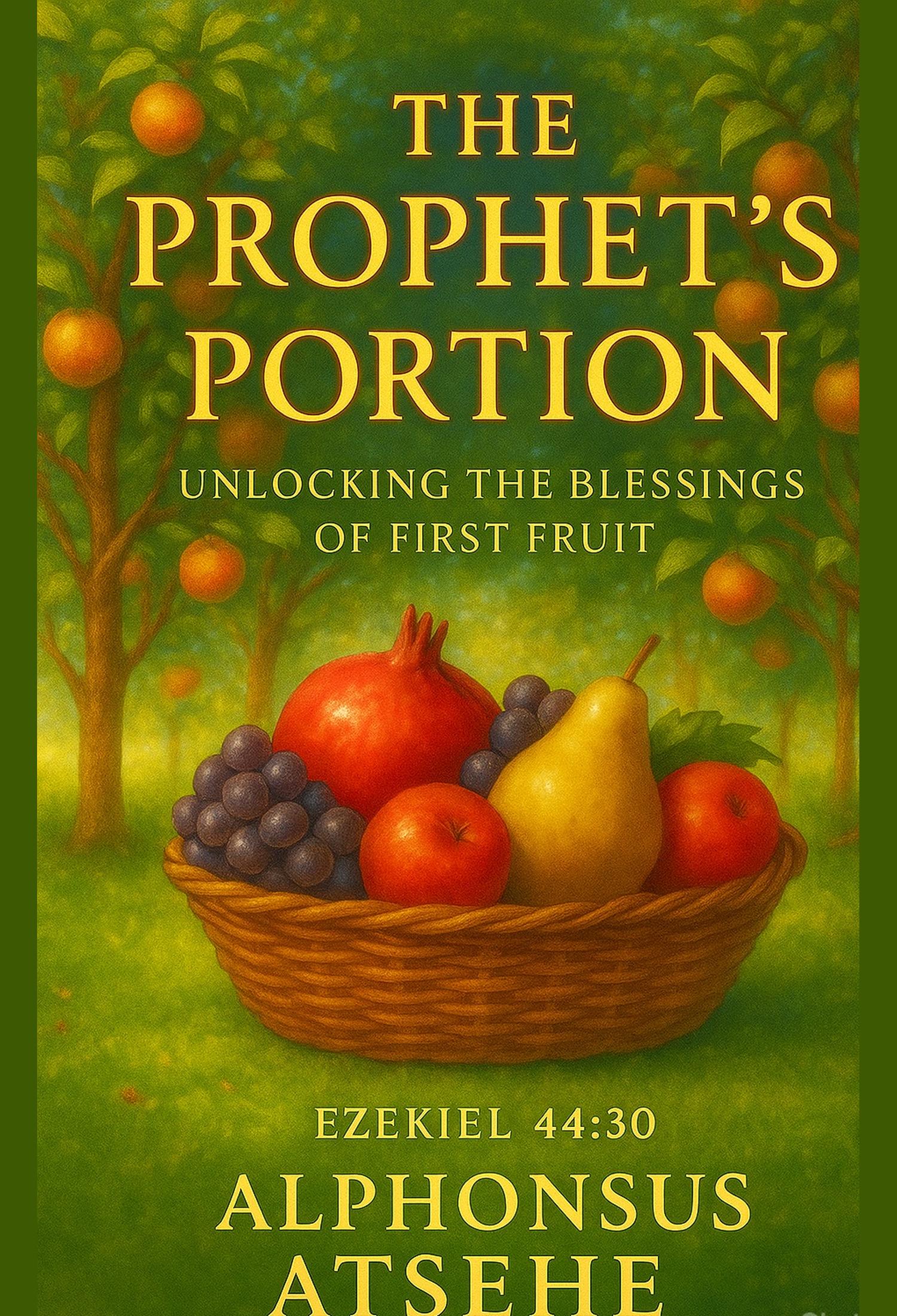 The Prophet's Portion: Unlocking the Blessings of Firstfruit.