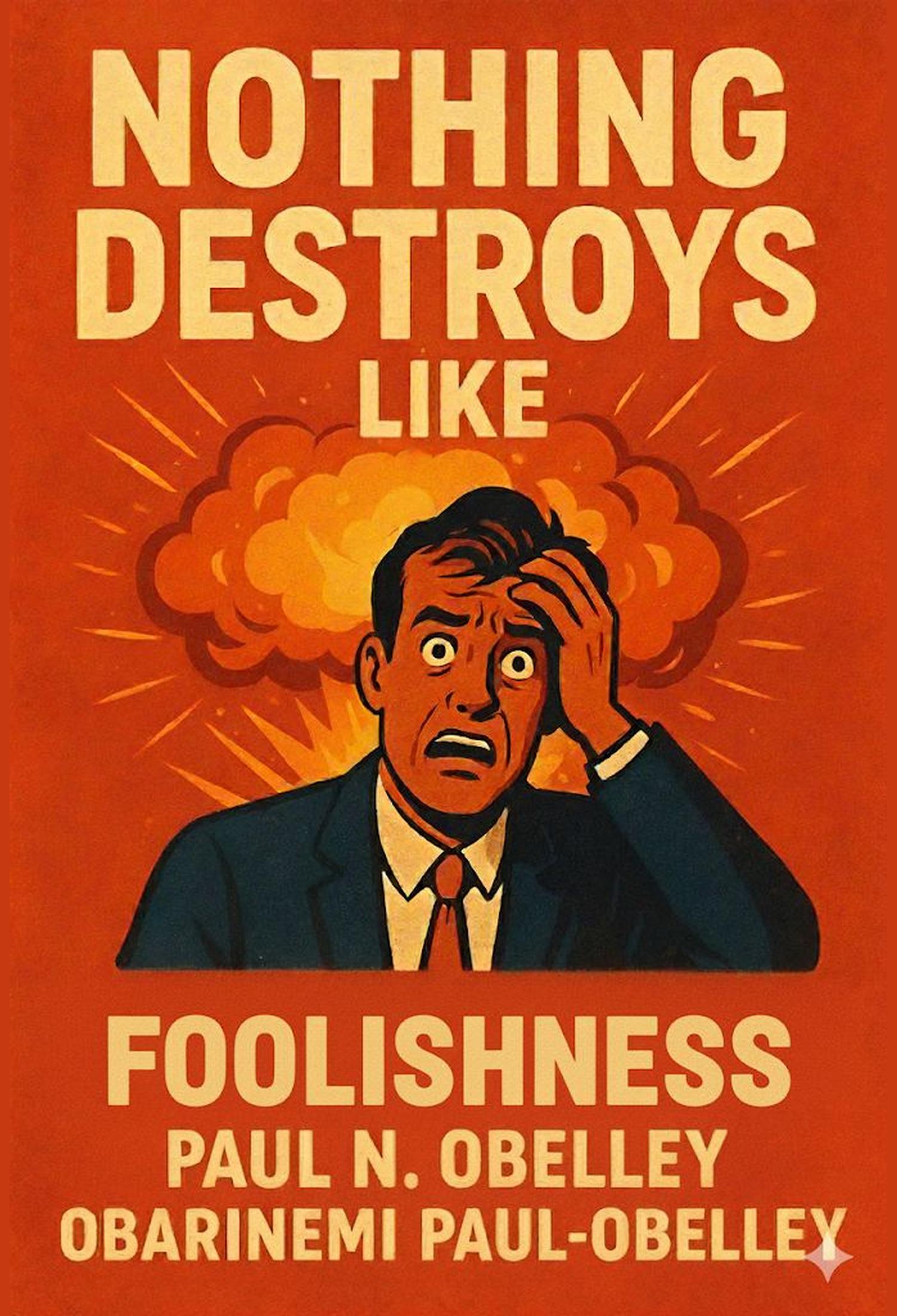 Nothing Destroys Like Foolishness