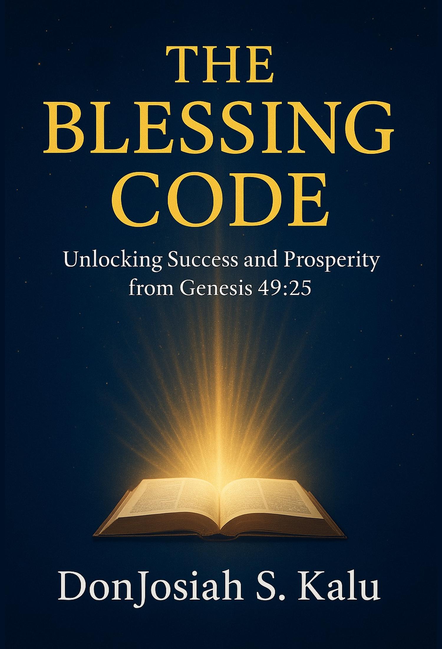 The Blessing Code Unlocking Success and Prosperity From Genesis 49:25