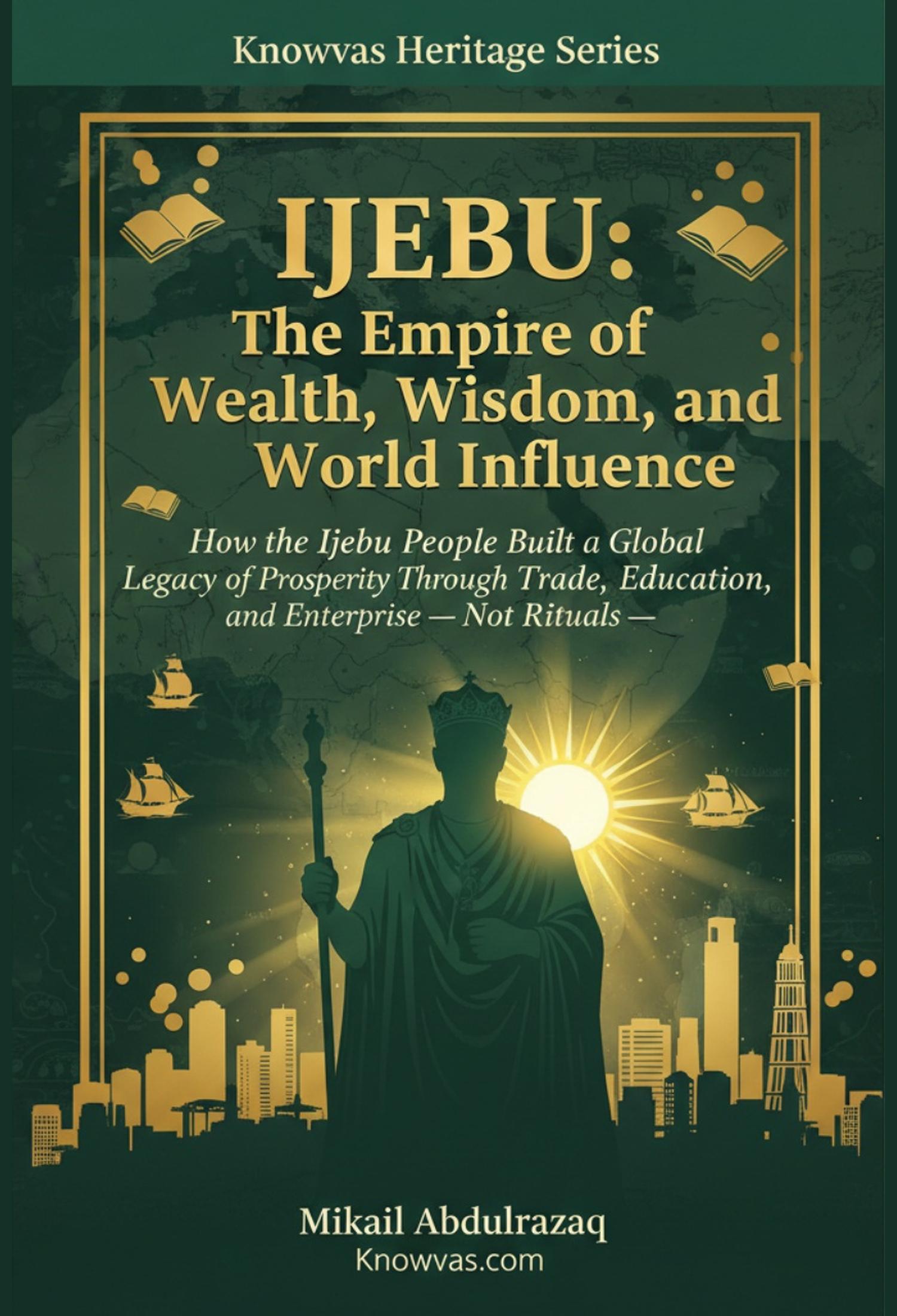 Ijebu: the Empire of Wealth, Wisdom, and World Influence  Subtle: How the Ijebu People Built a Global Legacy of Prosperity Through Trade, Education, and Enterprise — Not Rituals