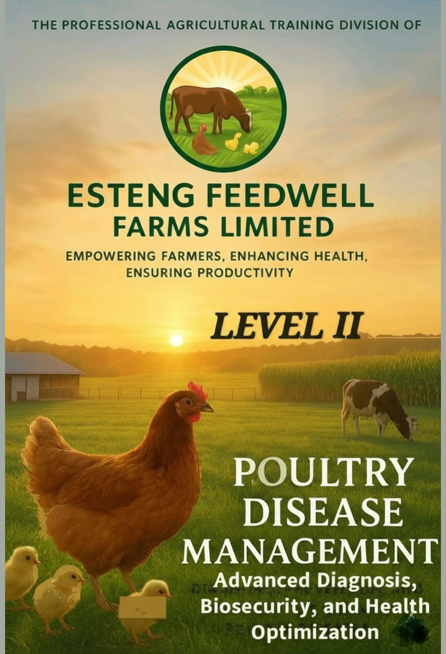 Poultry Disease Management: Advanced Diagnosis, Biosecurity, and Health Optimization  Level II