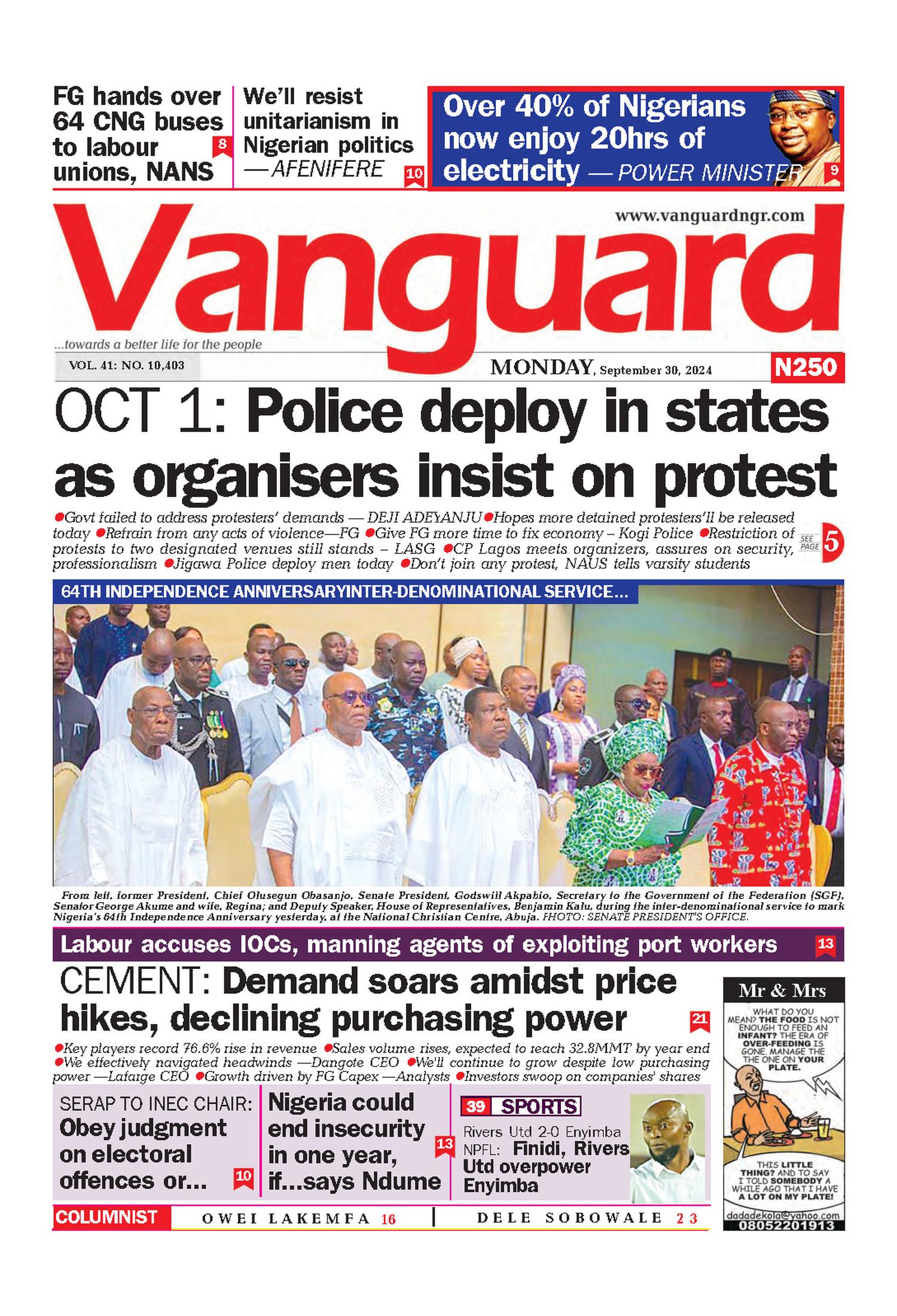 Vanguard - 30-09-2024